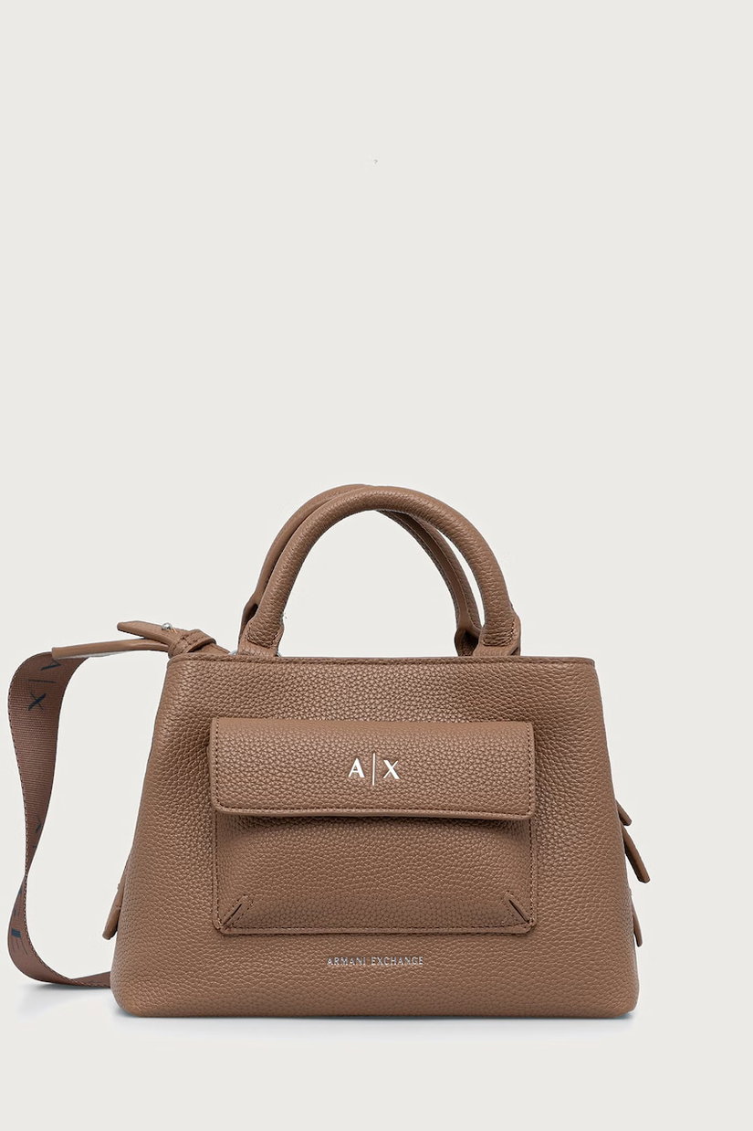Armani Exchange geantă crossbody pentru femei cu imitație de piele