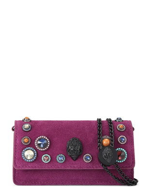 Kurt Geiger London geantă crossbody pentru femei din piele întoarsă SHOREDITCH