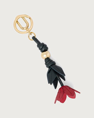 Furla breloc pentru femei din piele Allegra Poppy Keyring