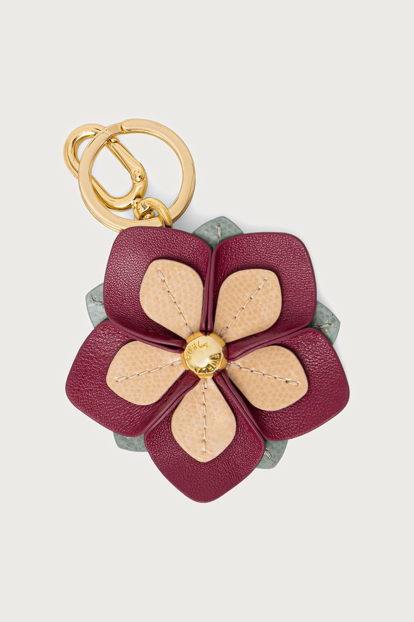 Furla breloc pentru femei Allegra Hibiscus Keyring