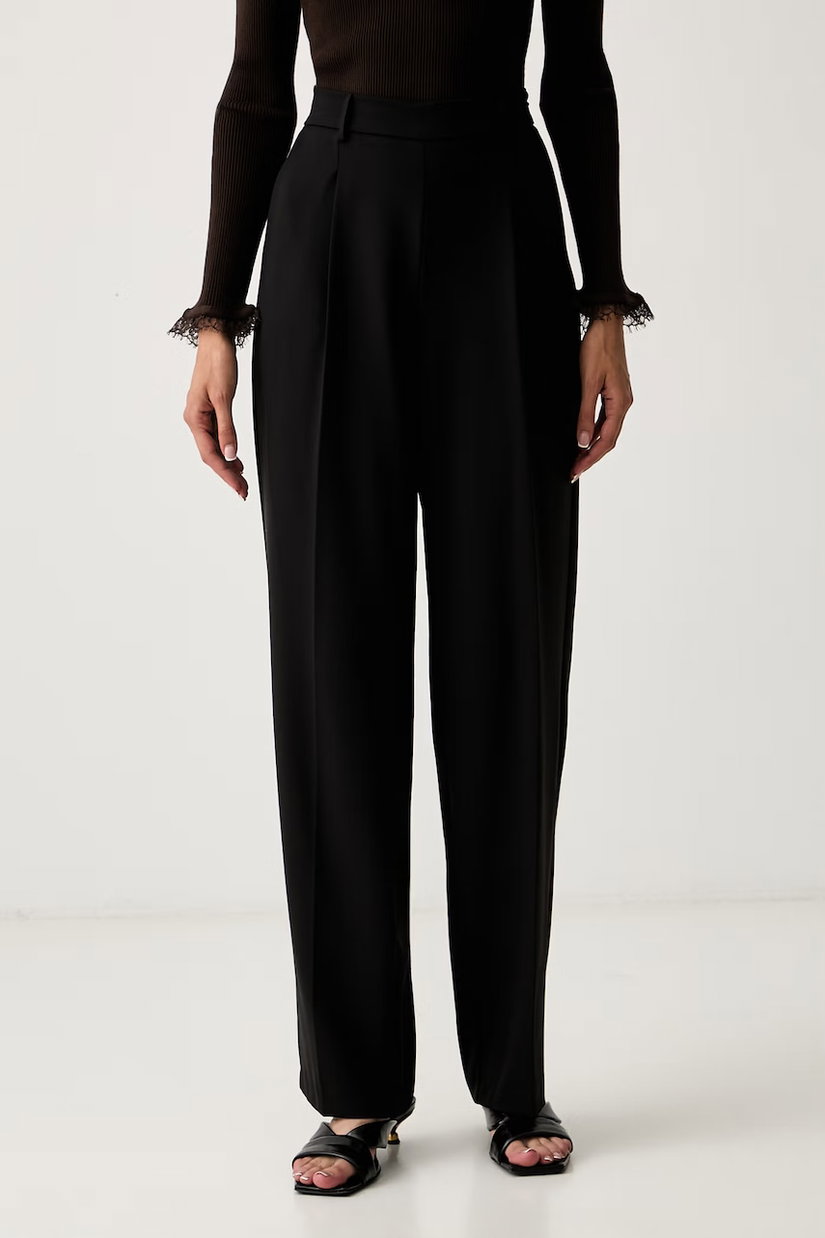 Twinset pantaloni pentru femei cu vâscoză