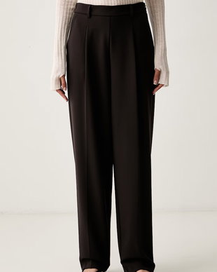 Twinset pantaloni pentru femei cu vâscoză