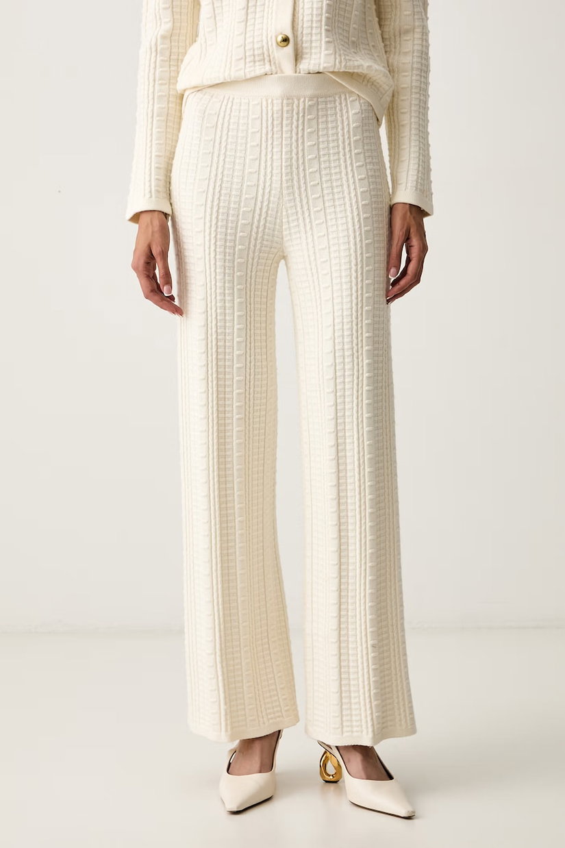 Twinset pantaloni pentru femei cu vâscoză