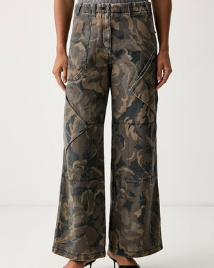 Pinko pantaloni pentru femei din bumbac