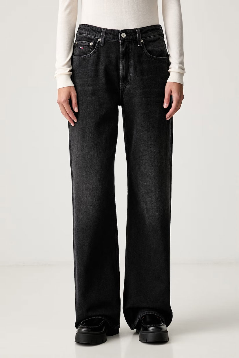 Tommy Jeans blugi relaxed fit pentru femei