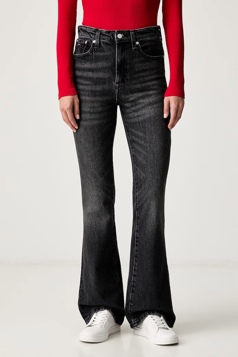 Tommy Jeans blugi bootcut pentru femei