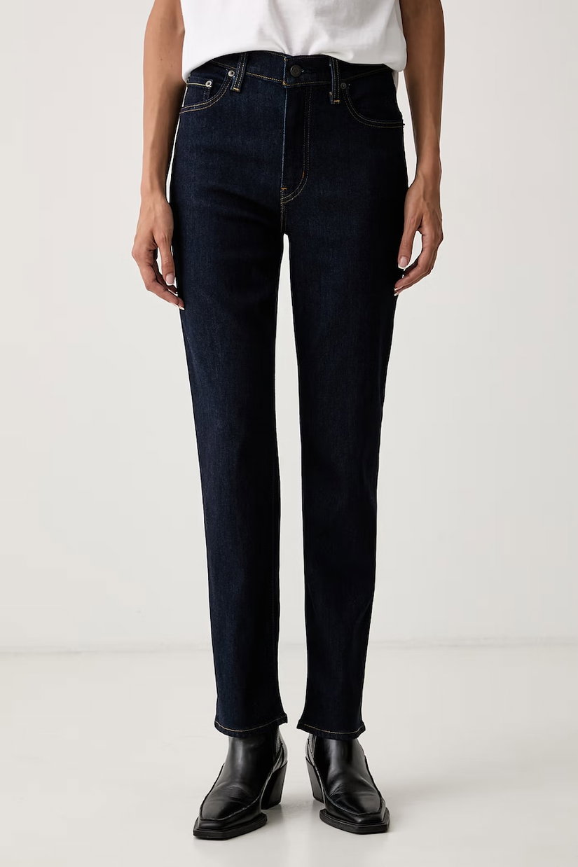 Levi's blugi slim fit pentru femei 722 HIGH RISE SLIM