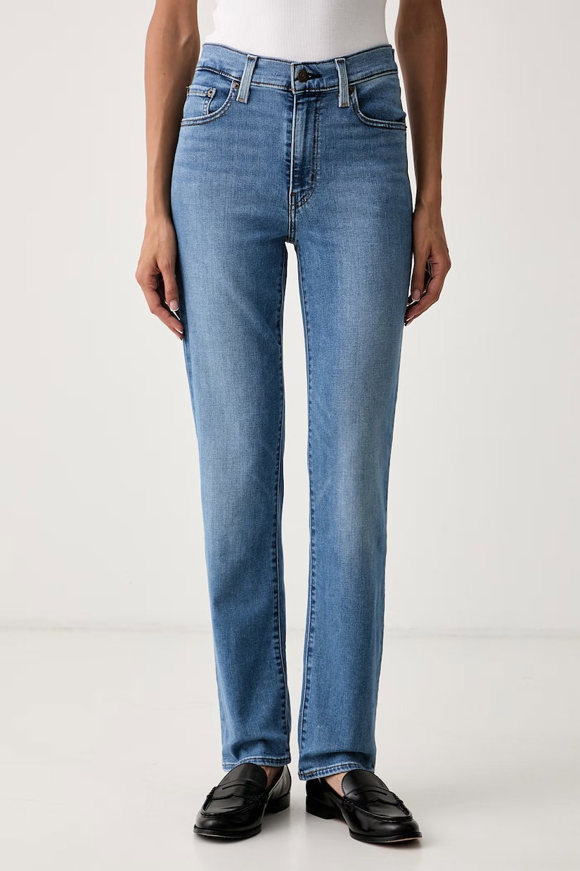 Levi's blugi slim fit pentru femei 722 HIGH RISE SLIM