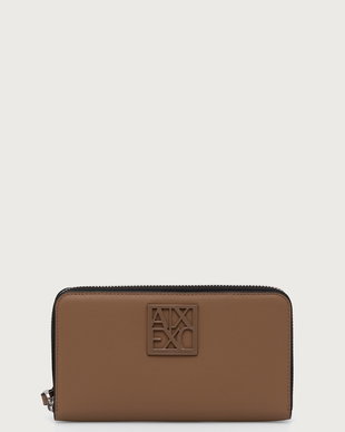 Armani Exchange portofel pentru femei cu imitație de piele