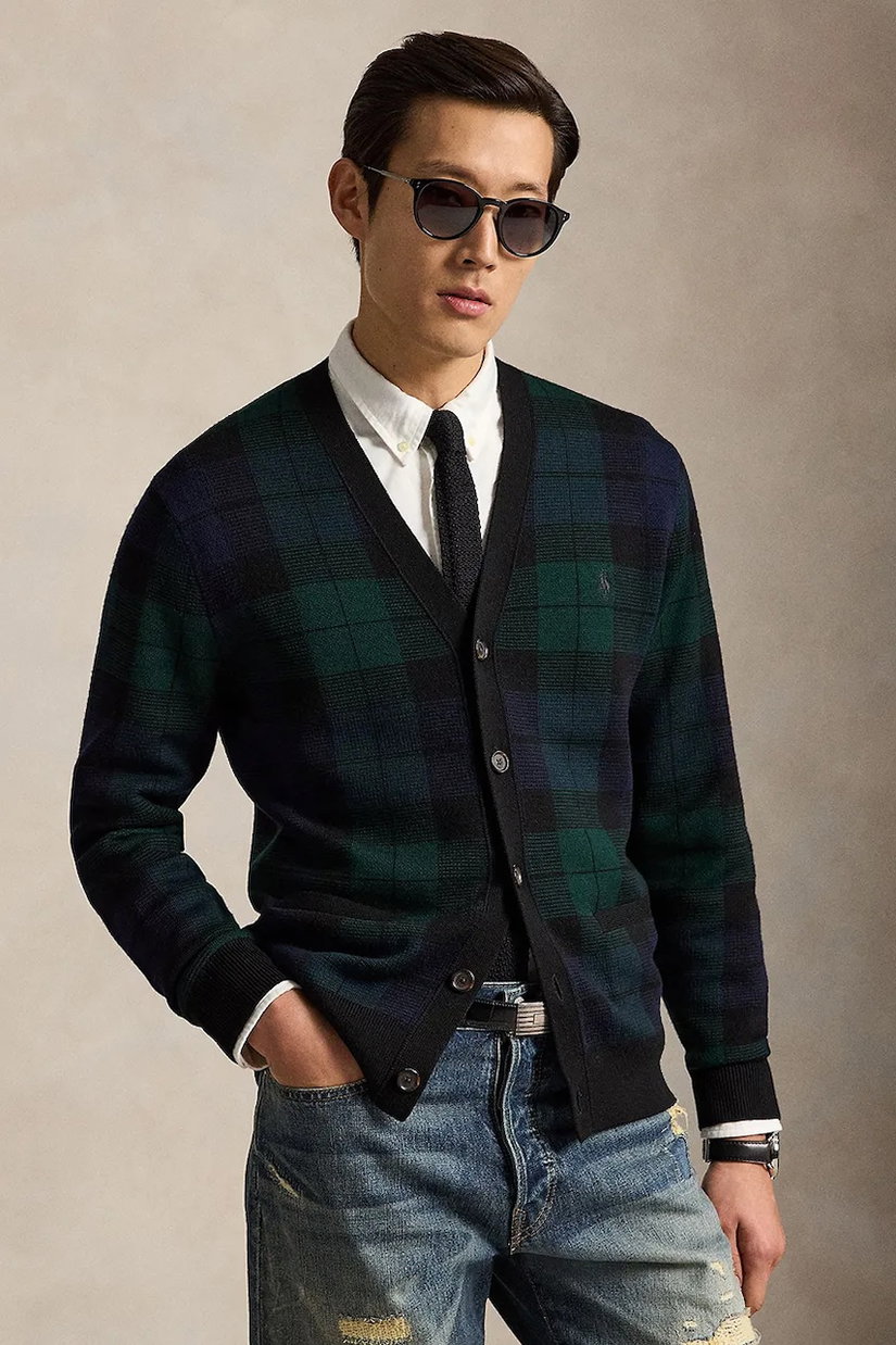 Polo Ralph Lauren cardigan pentru bărbați din lână