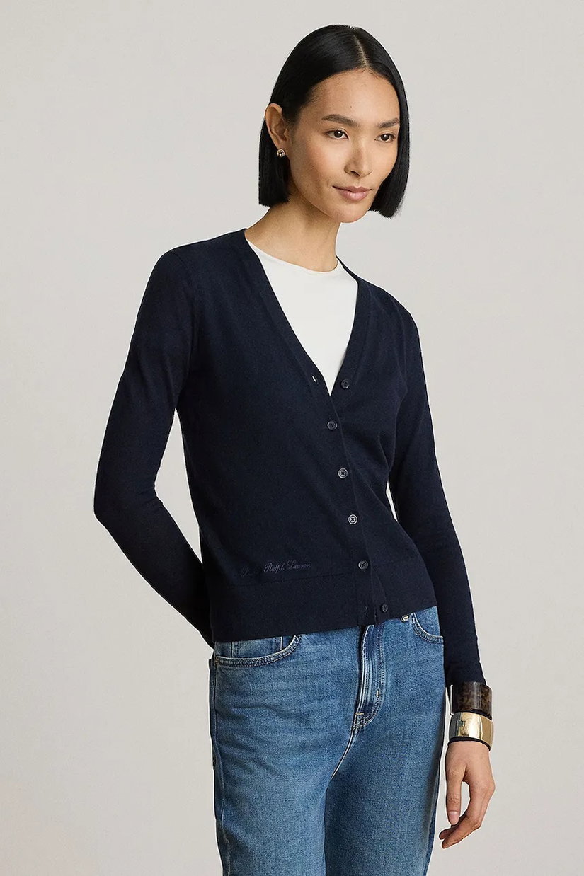 Lauren Ralph Lauren cardigan pentru femei cu bumbac