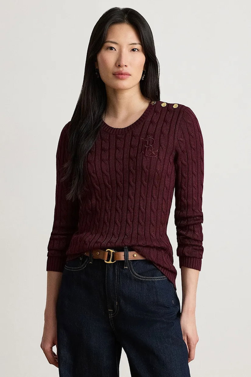 Lauren Ralph Lauren pulover pentru femei cu bumbac