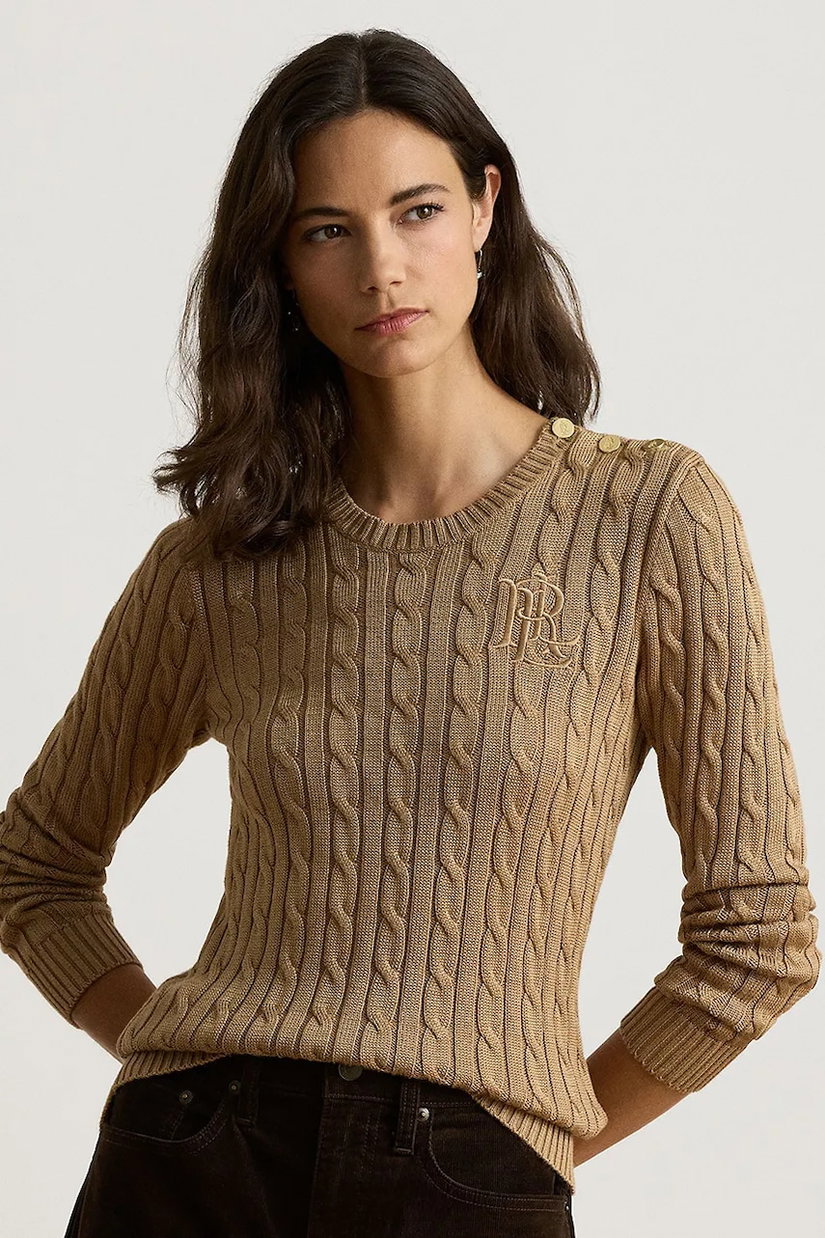 Lauren Ralph Lauren pulover pentru femei cu bumbac