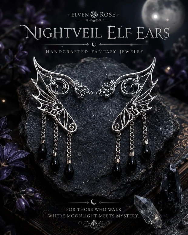 Cercei urechi de elf Nightveil