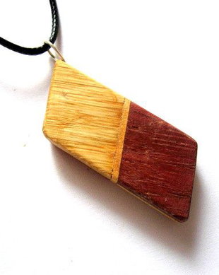 pandantiv lemn artar canadian , ,purple wood. si padauk 52677