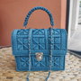 Geanta handmade albastru marin