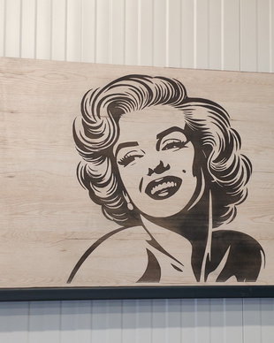 Tablou cu imaginea lui Marylin Monroe