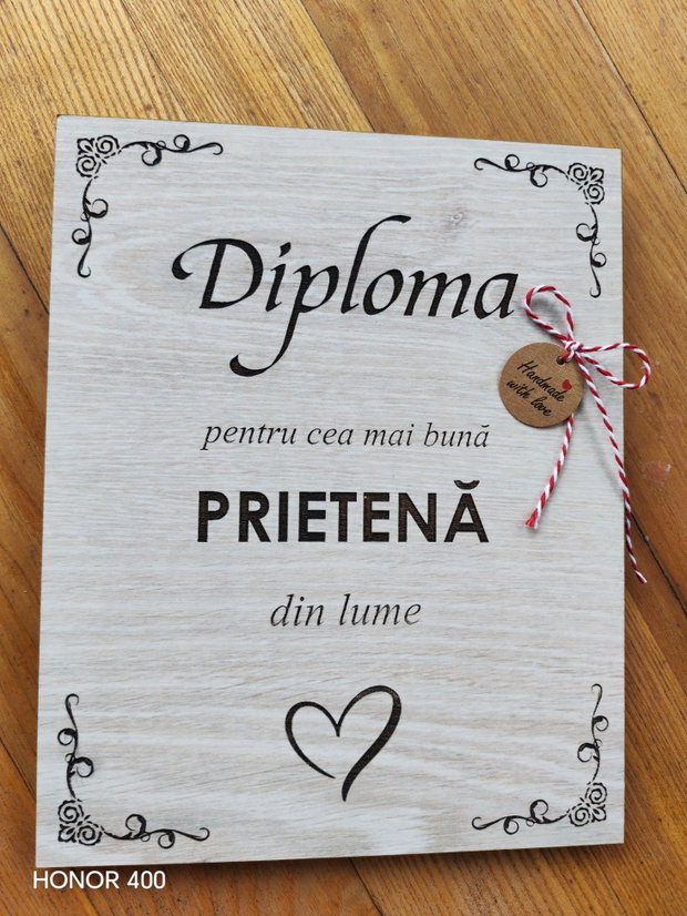 Diploma personalizata
