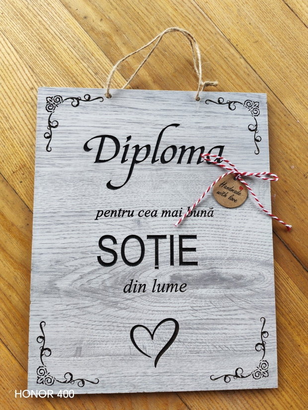 Diploma personalizata