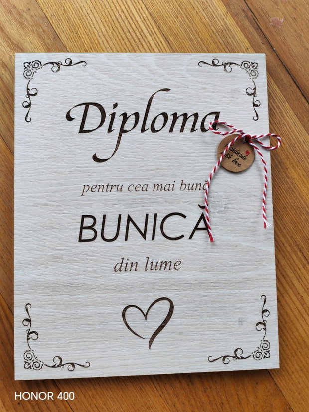 Diploma personalizata