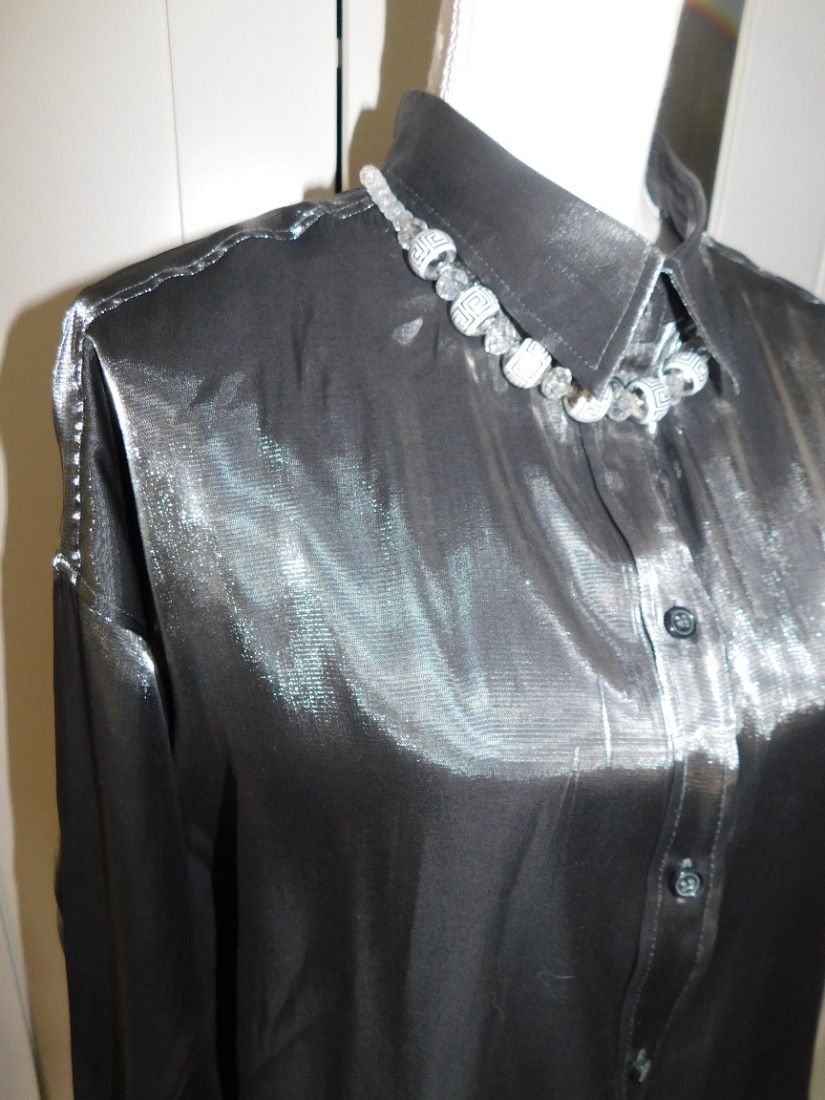 Bluza noua tip camasa H & M , eleganta, versatila, masura XXL