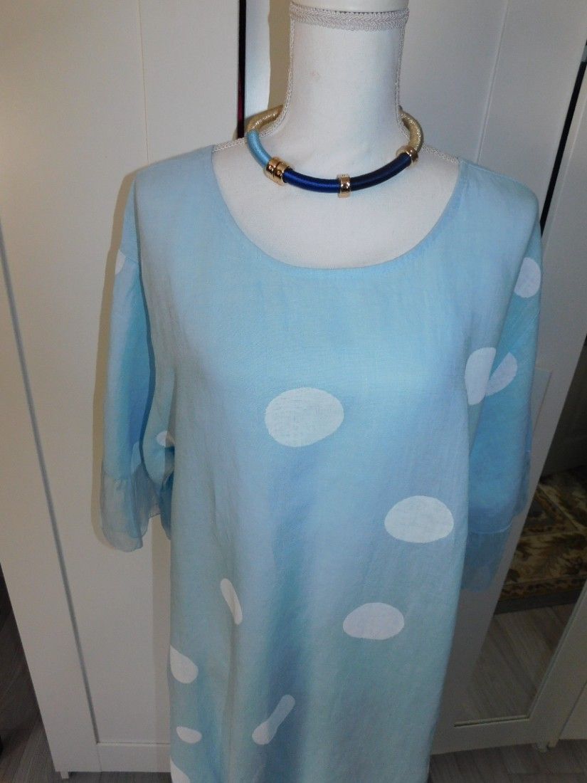 Rochie noua Italia, in, masura 50 - 52, volanr matase naturala