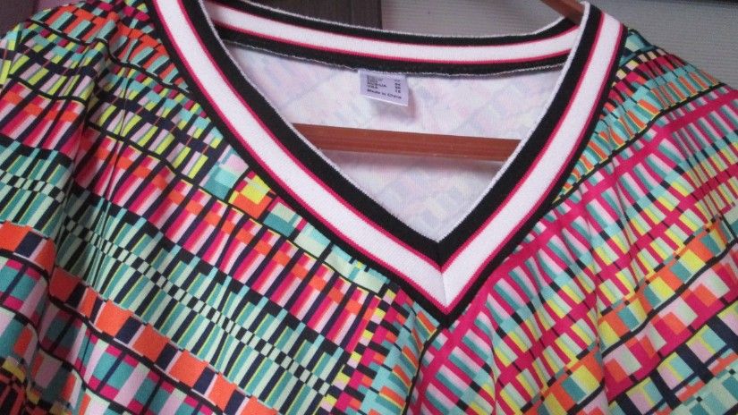 bluza colorata dame XL