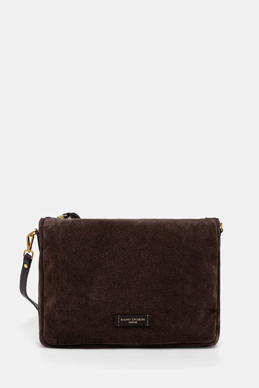 Gianni Chiarini geantă crossbody pentru femei din piele întoarsă NORA POUCH