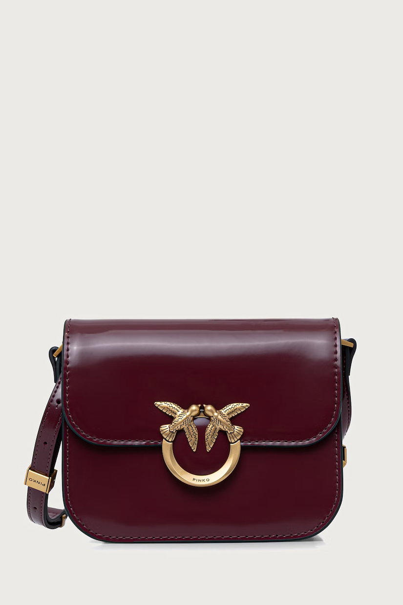 Pinko geantă crossbody pentru femei din piele