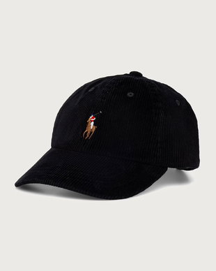 Polo Ralph Lauren șapcă pentru femei din catifea reiată