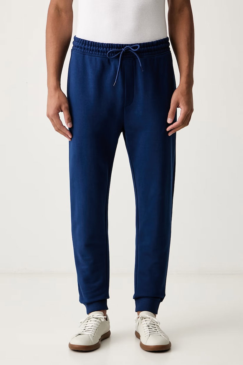 HUGO Blue pantaloni de trening pentru bărbați din bumbac Napin