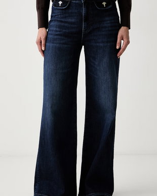 Joop! blugi wide leg pentru femei