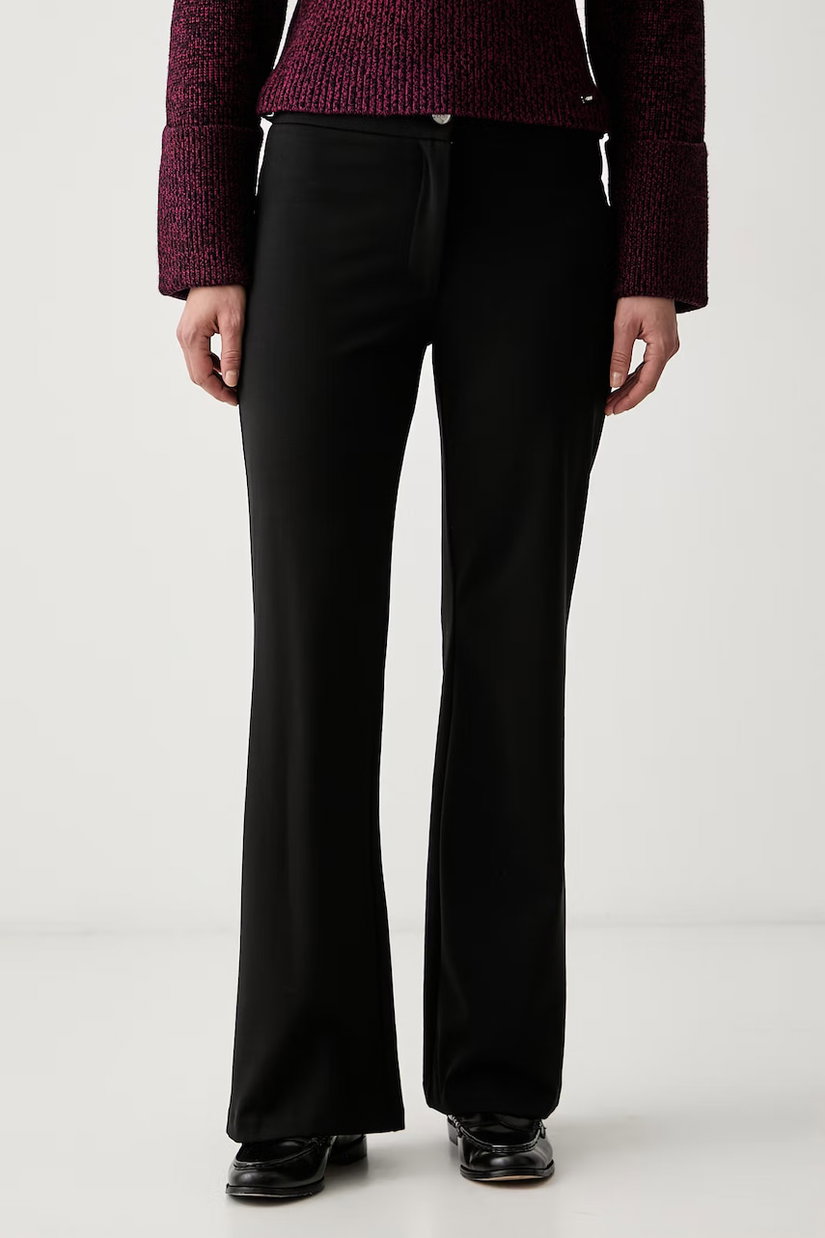 DKNY pantaloni pentru femei cu bumbac