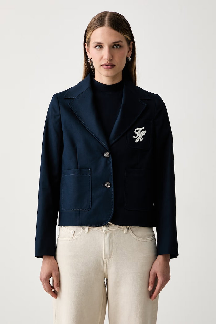 Tommy Hilfiger sacou de damă din bumbac