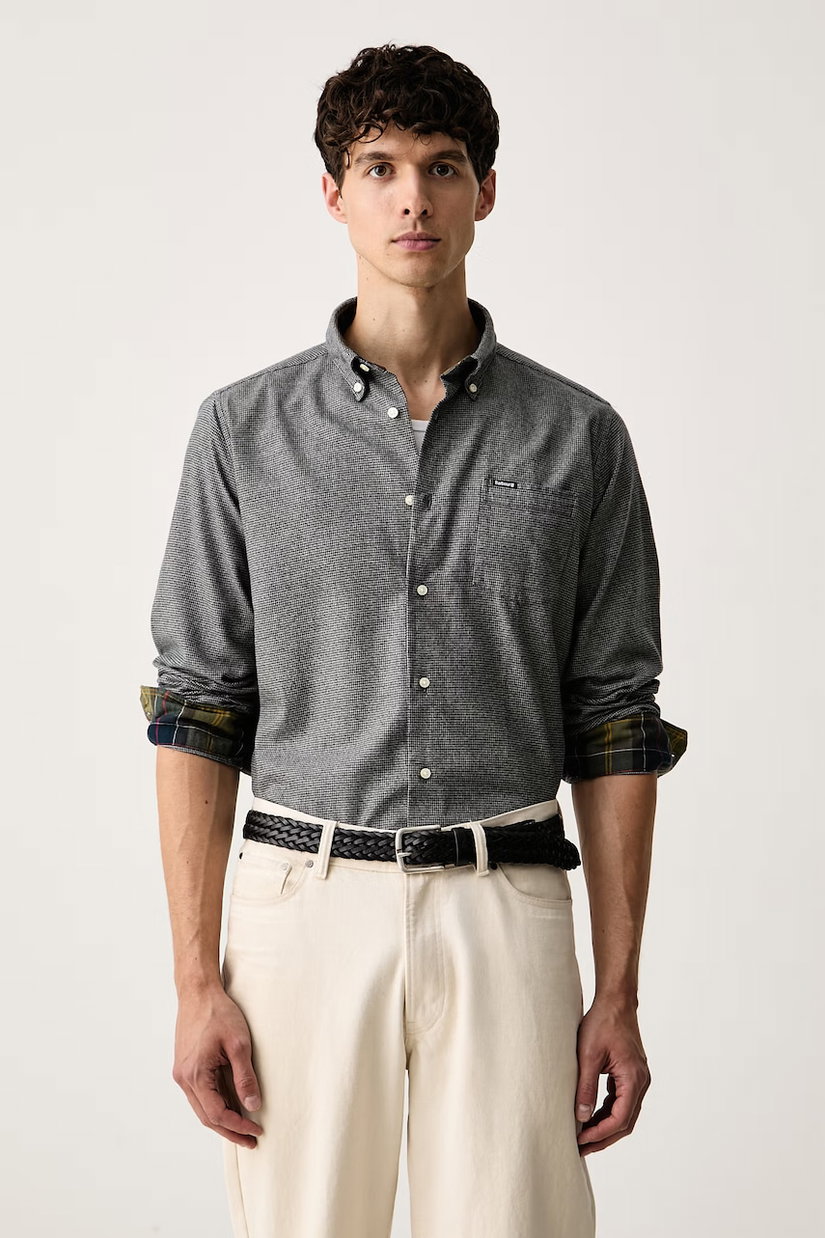 Barbour cămașă pentru bărbați din bumbac Turner