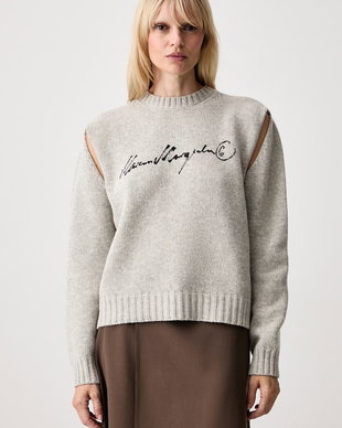 MM6 Maison Margiela pulover pentru femei cu lână