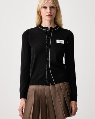 MM6 Maison Margiela cardigan pentru femei cu lână