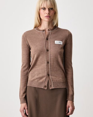 MM6 Maison Margiela cardigan pentru femei cu lână