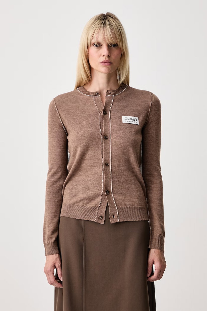 MM6 Maison Margiela cardigan pentru femei cu lână