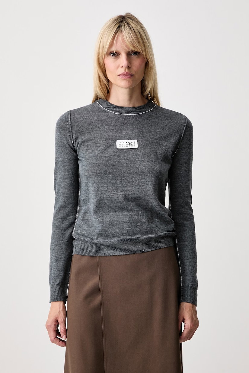 MM6 Maison Margiela pulover pentru femei cu lână