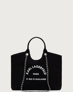 Karl Lagerfeld geantă shopper pentru femei din bumbac