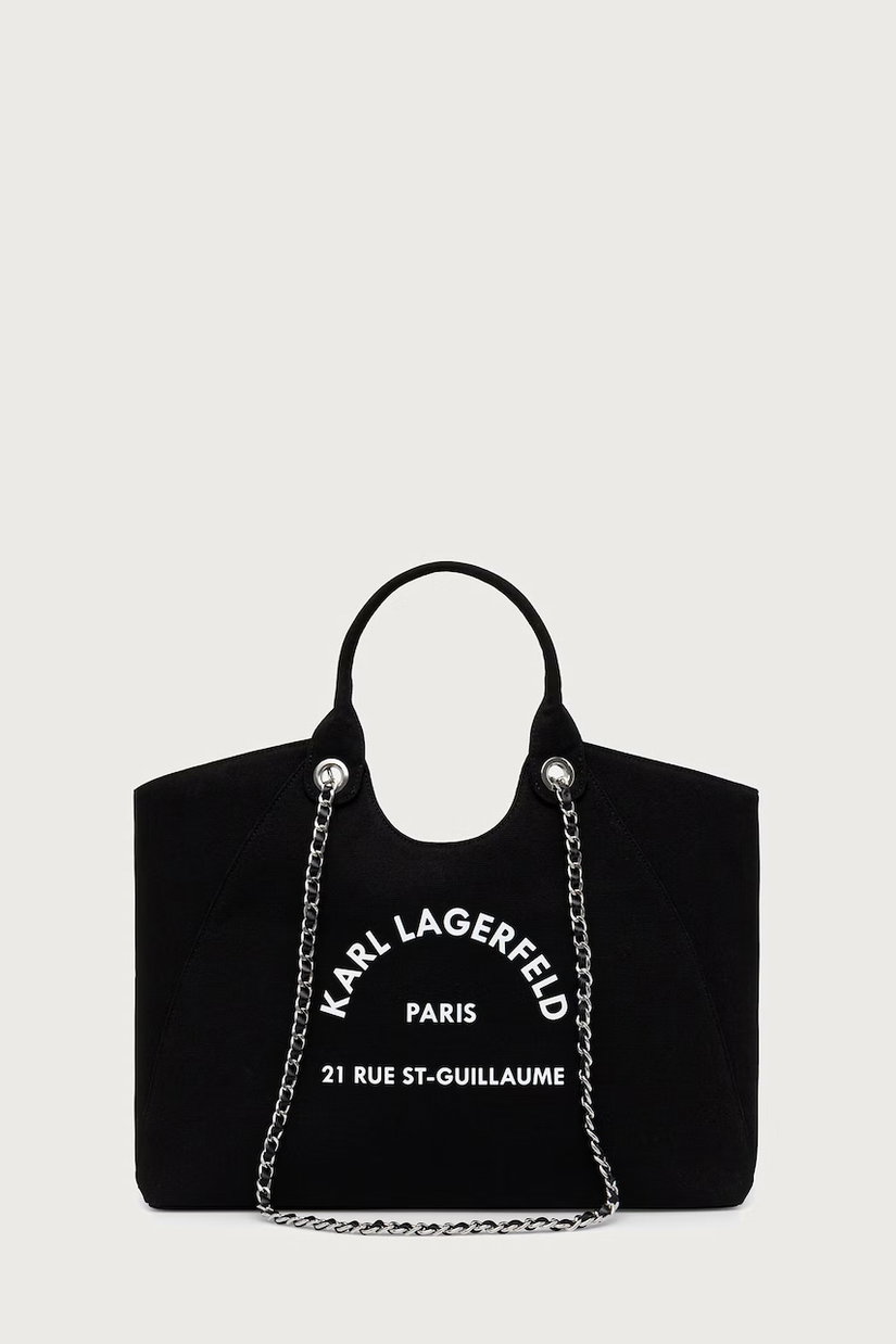 Karl Lagerfeld geantă shopper pentru femei din bumbac