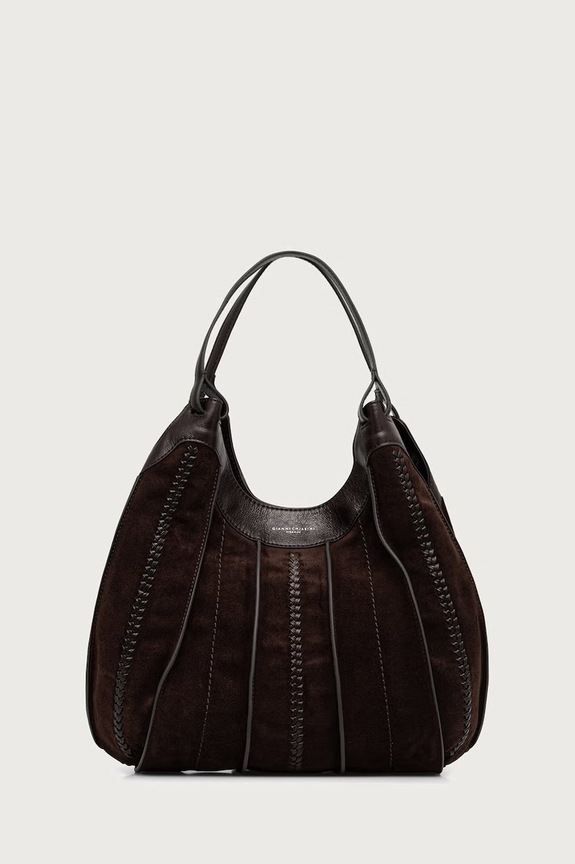 Gianni Chiarini geantă shopper pentru femei din piele întoarsă DUA