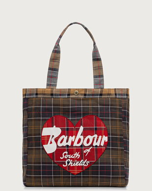 Barbour geantă shopper pentru femei din bumbac