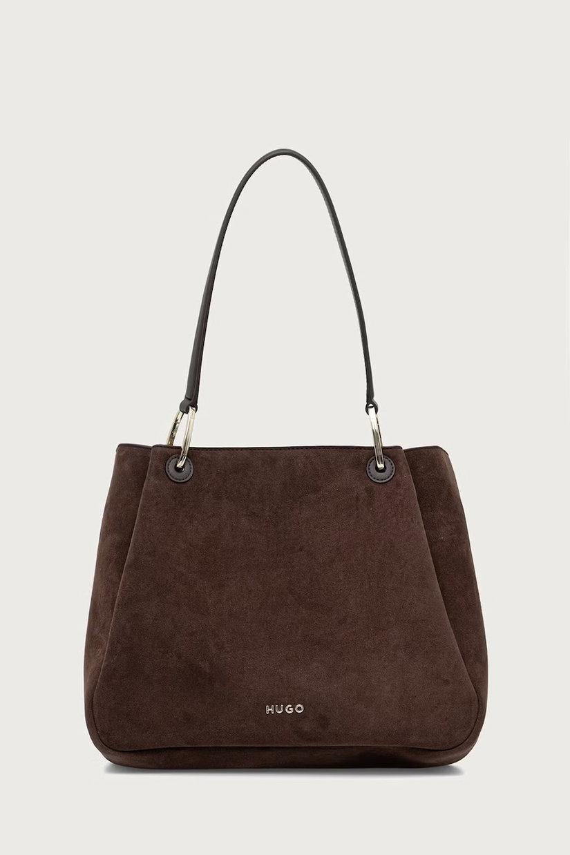 HUGO tote bag pentru femei cu imitație de piele întoarsă Orin 2.0S_Small Tote