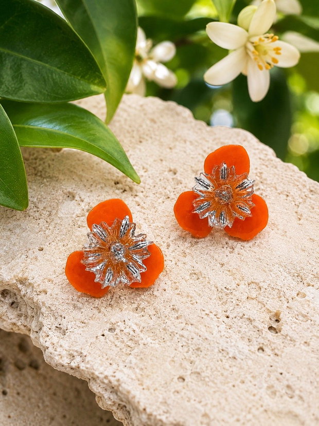 Cercei flori 02391