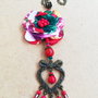 Colier estival cu floare multicolor II