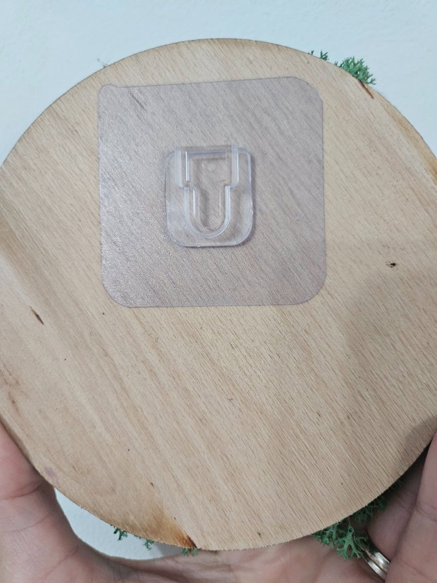 Tablou rotund cu licheni stabilizați