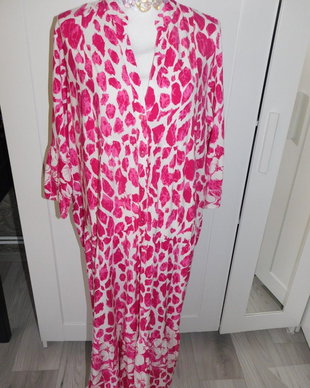 Rochie noua, de zi, deosebita, viscoza  masura 50 - 52