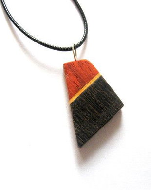 pandantiv lemn padauk , ,purple wood.nuc si wenge 52660